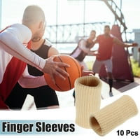 Jedinstvene ponude za prozračne rukave za prsta Palp Podrška elastična kompresija bež