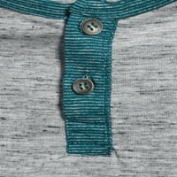 Ocean trenutni muški dugi rukav pleteni košulja Henley Raglan, veličine S-XL