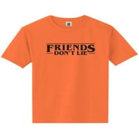 Prijatelji ne lažu neonsku majicu kratkih rukava