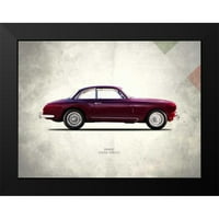 Rogan, Mark Black uokvirena suvremena muzejska umjetnička gravura pod nazivom Alfa Romeo 1900 ' s Super Sprint