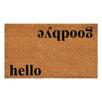 Calloway Mills Bookman Hello Goodbye DoorMat