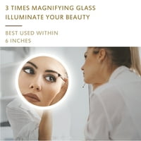 35 28 anti-magnuta zidna ogledala Vodena ogledala vodoravna vertikalno osvijetljeno ogledalo u kupaonici s prekidačem