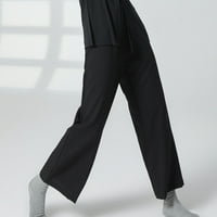 Ženske široke rasplamsane hlače u rasprodaji novog stila jednobojne prozračne klasične modne udobne modne uske