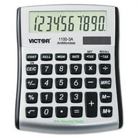 Kompaktni stolni kalkulator od 1100 do 3 inča s 10-znamenkastim LCD zaslonom