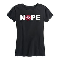 Instant poruka - Nope Love - Ženska grafička majica s kratkim rukavima