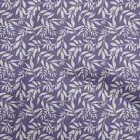 Oneoone poliesterski spande ljubičasta tkanina cvjetna haljina materijal tkanina tkanina tkanina tkanina po dvorištu