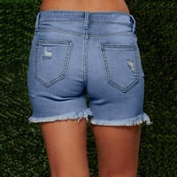 Nove ženske ljetne kratke traperice traper ženske traper kratke hlače s džepovima za pranje rublja