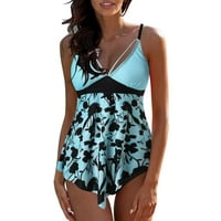 Ženski kupaći kostimi suknja Kupaći Kostimi dva kupaći kostimi Odjeća Za plažu kupaći kostim Vintage monokini
