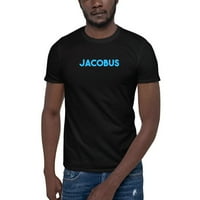 2xl plava pamučna majica s kratkim rukavima Jacobus po nedefiniranim darovima