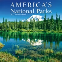 Kalendar zidnih Folija Nacionalni parkovi Amerike iz mn