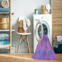 Ahgly Company stroj za pranje zatvorenog pravokutnog pravokutnika prijelaznog svijetlog lila ljubičastog područja