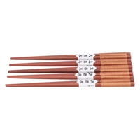 Drveni štapići, sushi štapići za štapiće za štapiće za sjeckalice Crveno sandalovo drvo za hotel za kućanstvo