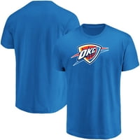 Muški fanatici markirali su plavu majicu Oklahoma City Thunder Top Ranging