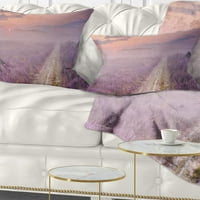 Dizajnerski jastuk od poliestera 12 20 u ljubičastoj boji