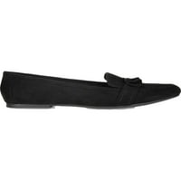 Kolekcija ženskog putovanja Marci Loafer Black Fau Suede 7. M