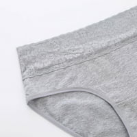 Adviicd gaćice Žensko moderno kratki donji rublje - Potpuna pokrivenost besprijekorne komfora rastezanja sivi