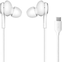 Stereo slušalice za uši za uši za Blu G - Dizajniran od strane AKG - pleteni kabel s mikrofonom i volumenom daljinskog