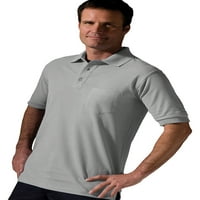 Edwards velika i visoka košulja s kratkim rukavima pique polo džepna košulja, stil 1505