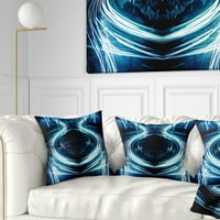 Dizajn staze plave svjetlosti - Sažetak jastuka za bacanje - 16x16