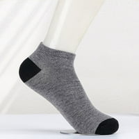 Par čarapa koje odgovaraju boji prozračne mekane čarape s niskim izrezom, visoke elastičnosti, protuklizne, upijaju