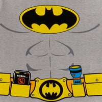 Batman Toddler Boy Cotton pletena pidžama, 4-komadića set, veličine 2T-4T