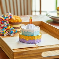 LovePop sretan rođendan torta Pop up up 3D čestitka, 5 7