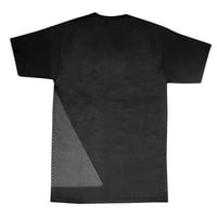 Nulta tolerancija mala košulja, crna majica izrađena je od predhonk pamuka