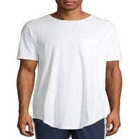 Muška izdužena majica s kratkim rukavima i kratkim rukavima, Dostupna u veličini od 3 inča