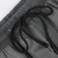 Muške lagane hlače u donjem rublju široke elastične elastike u struku sportske Ležerne hlače ravnih nogavica