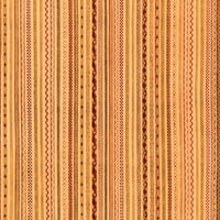 Moderne pravokutne apstraktne narančaste prostirke za prostore tvrtke, 7' 9'
