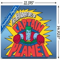 Kapetan Planet i planetarni znanstvenici - zidni plakat s logotipom, 14.725 22.375