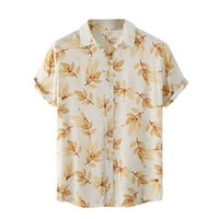 Ljetne modne dizajnerske muške košulje Muška ljetna ležerna havajska majica kratkih rukava s cvjetnim printom
