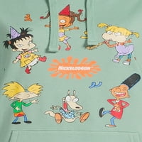 Nickelodeon Junior's crtani grafički print Hoodie