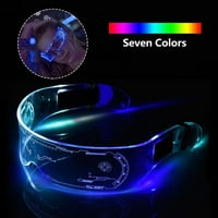 Dinamički promjenjive LED svjetlosne naočale osvjetljavaju Naočale fluorescentne naočale