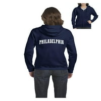 2-ženska dukserica, pulover s patentnim zatvaračem, ženska veličina do 3-a-Philadelphia, PA