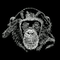 Majica Art Art -a pop Art Boy's Word - čimpanza