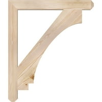 Ekena Millwork 1 2 W 32 D 38 H Imperial Craftsman Smooth Bracket, Douglas jel