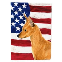 Caroline's Treasures SS4222-ZASTAVA-RODITELJ zastava SAD-a Američka zastava s mini-pin-om, višebojne