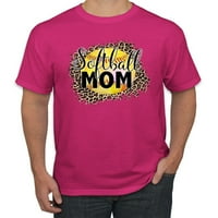 Muška sportska majica s printom softball mama sa životinjama za djevojčice, Donje Rublje, 5 inča