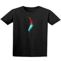 Crvena paprika majica s plavom bojom muškarci -Momage by the Shutterstock, muški 3x-veliki