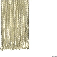Ogrlica od zlatnih metalnih perli - nakit -