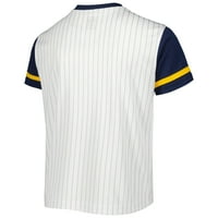 Mladi bijela mornarica Milwaukee Brewers V-izrezi majica