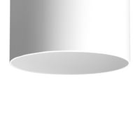 55675-LED cilindrična Svjetiljka LED vanjska zidna svjetiljka s metalnim cilindričnim sjenilom visine 14 inča