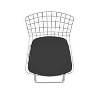 Barska stolica od 41,73, srebrno Crna