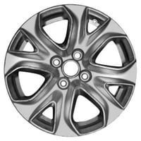 Kai je obnovio OEM aluminijske legure kotača, svi obojeni pjenušav srebrni metalik, odgovara - Ford Fiesta hatchback