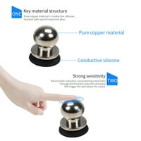 Metalni gumb za pokretanje telefona na usisnoj čašici za igranje