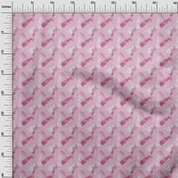 Jednobojna Poliesterska Spandeks tkanina U Svijetloružičastoj boji apstraktna tkanina za šivanje zanatska tkanina