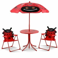 Gyma Fashion Kids Pomiton Vandoor Set W stol Preklopne stolice Uklonjeni kišobran