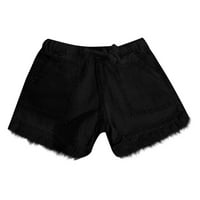 Ripped Jean Shorts Womens za ljetne kratke traper hlače s džepovima