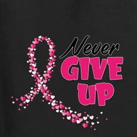 Divlji Bobbi, nikad ne odustaj, bori se protiv raka, Rukav američke zastave, svijest o raku dojke, majica s kapuljačom,